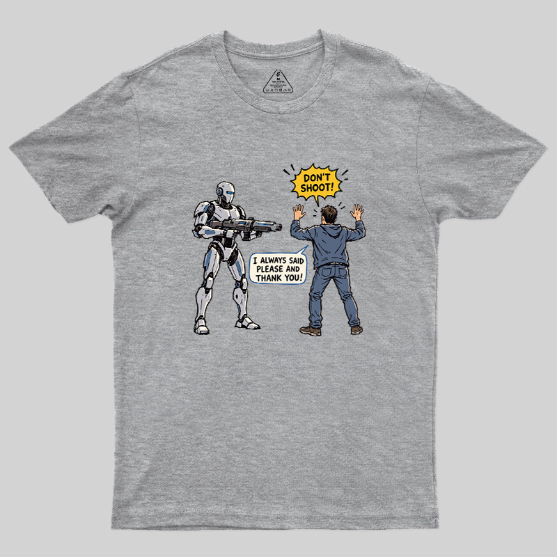 Polite Survival Geek T-Shirt