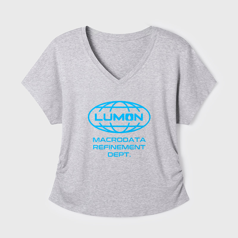 Lumon Scifi Geek Dolman Sleeve V-Neck Shirt