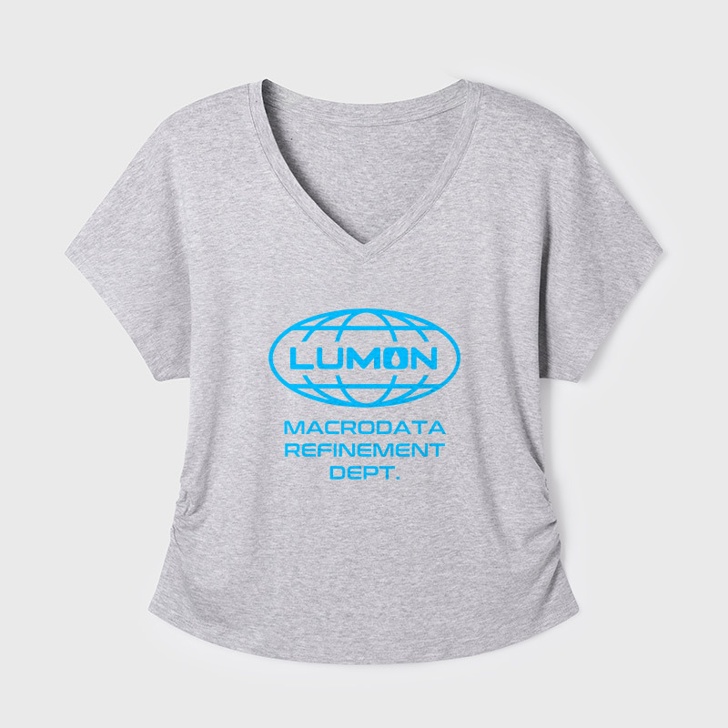 Lumon Scifi Geek Dolman Sleeve V-Neck Shirt