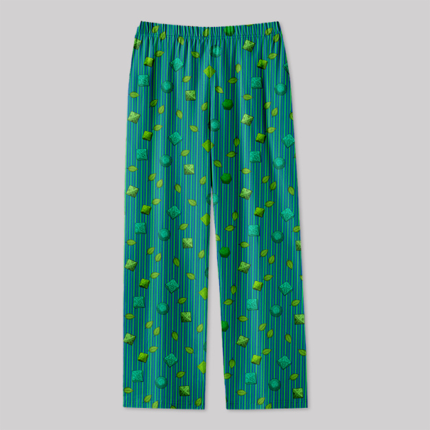 DND Mystic Green Geek Loungewear Pants