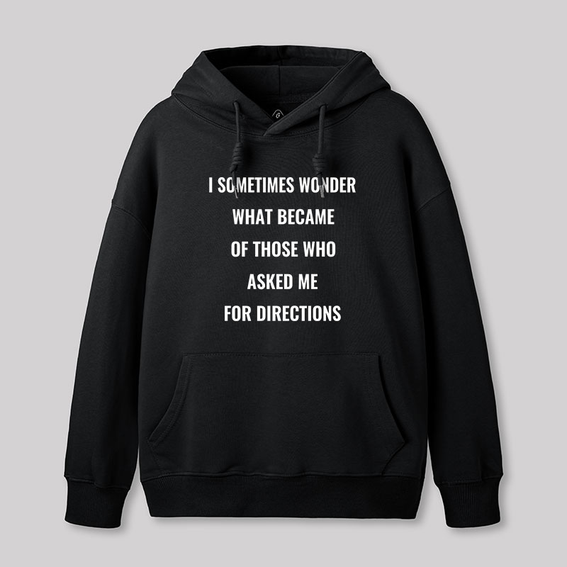Asking For Directions Geek Hoodie
