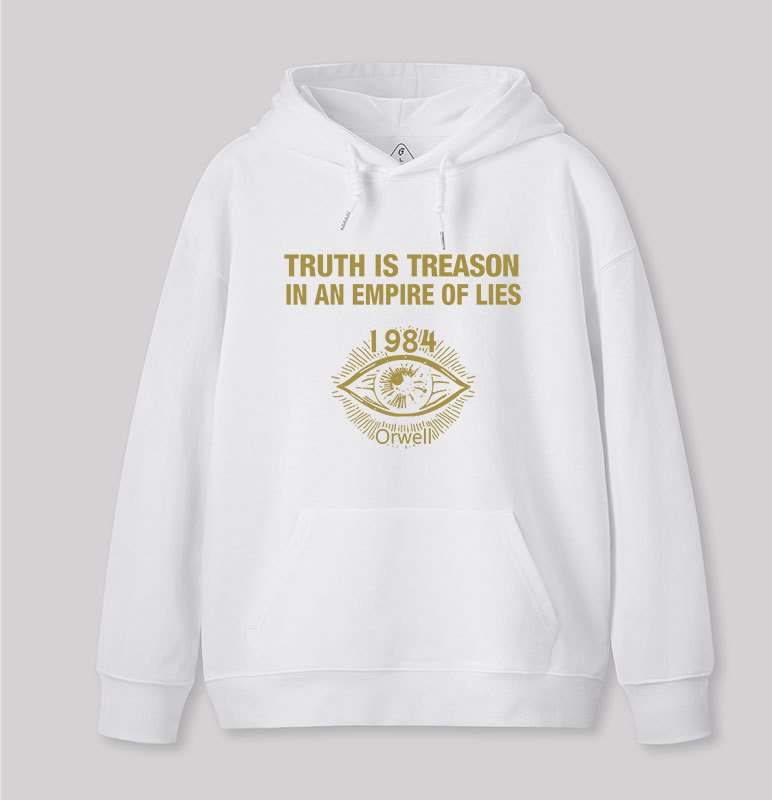 1984 Orwell Geek Hoodie
