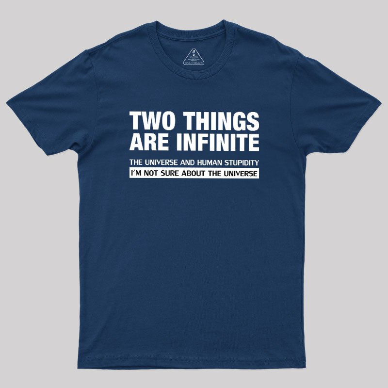 Infinite Stupidity Geek T-Shirt