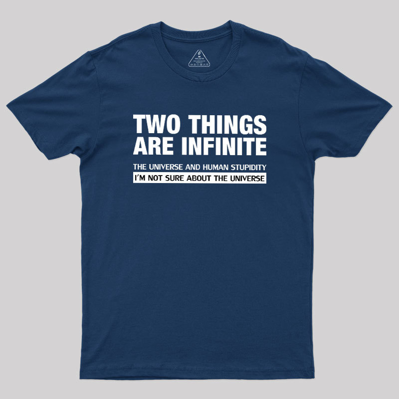 Infinite Stupidity Geek T-Shirt