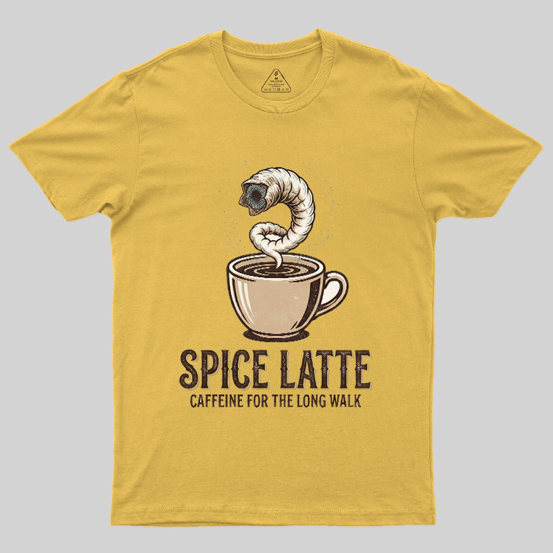 Caffeine For The Long Walk Geek T-Shirt Geek T-Shirt
