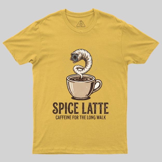 Caffeine For The Long Walk Geek T-Shirt Geek T-Shirt