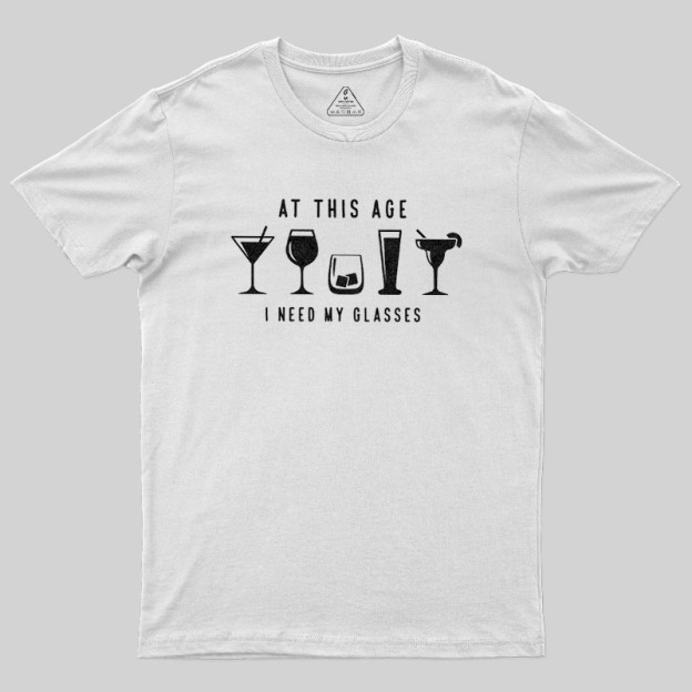 I Need My Glasses Geek T-Shirt