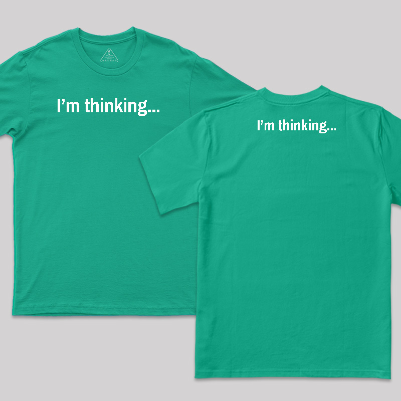 I'm thinking Front and Back Printed T-Shirt