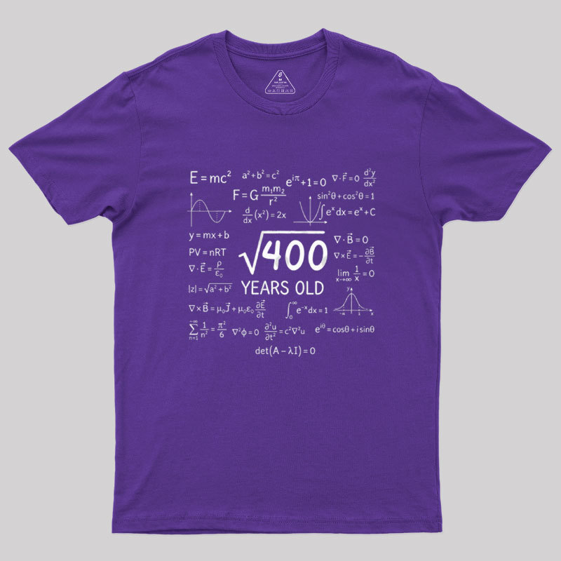 The Age Equation Geek T-Shirt