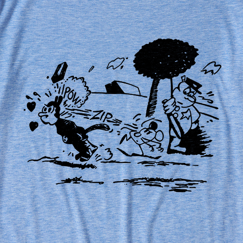 Krazy Kat Ultra Soft Heather Tee