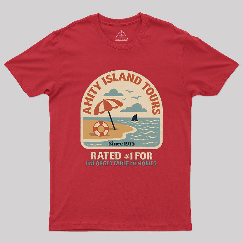Amity Island Tours Geek T-Shirt