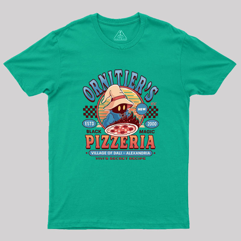 Ornitier Pizzeria Vintage Geek T-Shirt