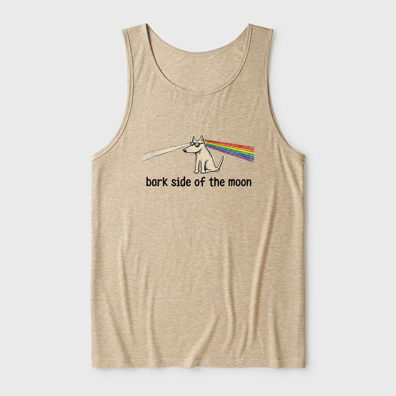 Back Side Of The Moon Ultra Soft Heather Tank