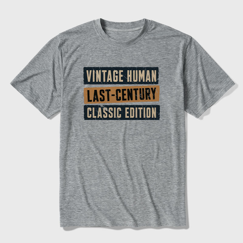 Retro Blueprint Ultra Soft Heather Tee