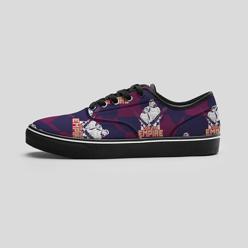 Galactic Empire Geek Canvas Shoes