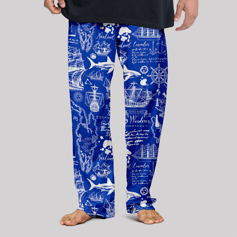 Pirates Dangerous Ocean Geek Loungewear Pants