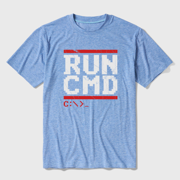 Run CMD Ultra Soft Heather Tee