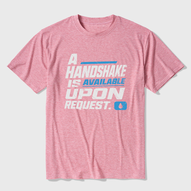 Handshake on Demand Ultra Soft Heather Tee