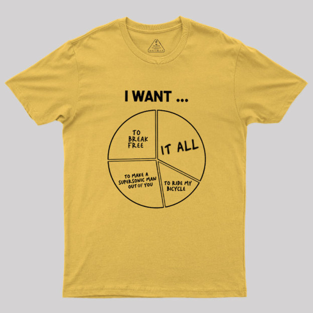I Want To Geek T-Shirt