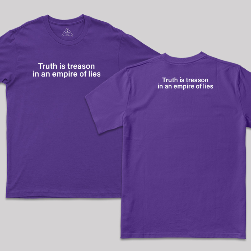 Truth Rebel Front and Back Printed T-Shirt