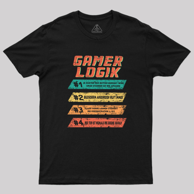 Gamer Logik Geek T-Shirt