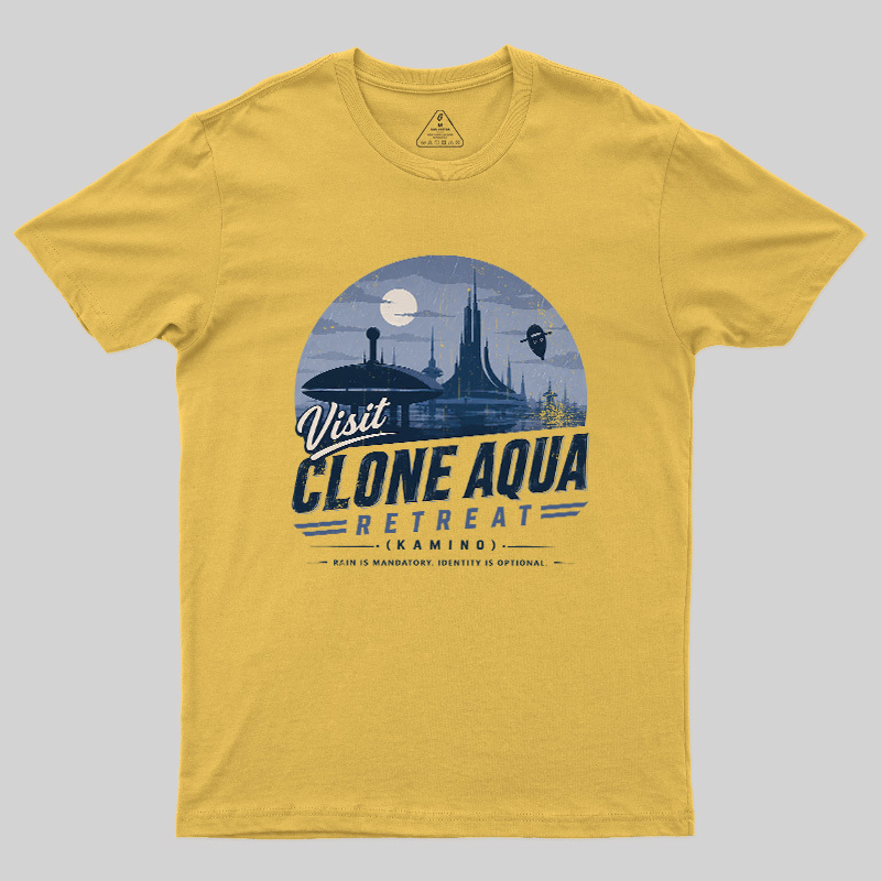 Clone Aqua Retreat Geek T-Shirt