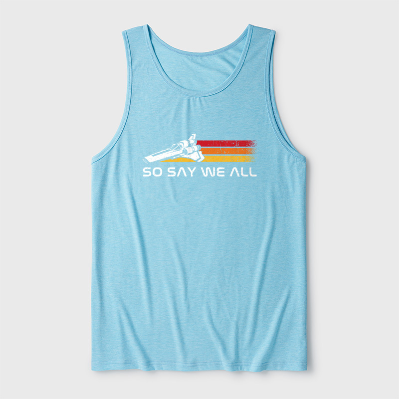 So Say We All Ultra Soft Heather Tank