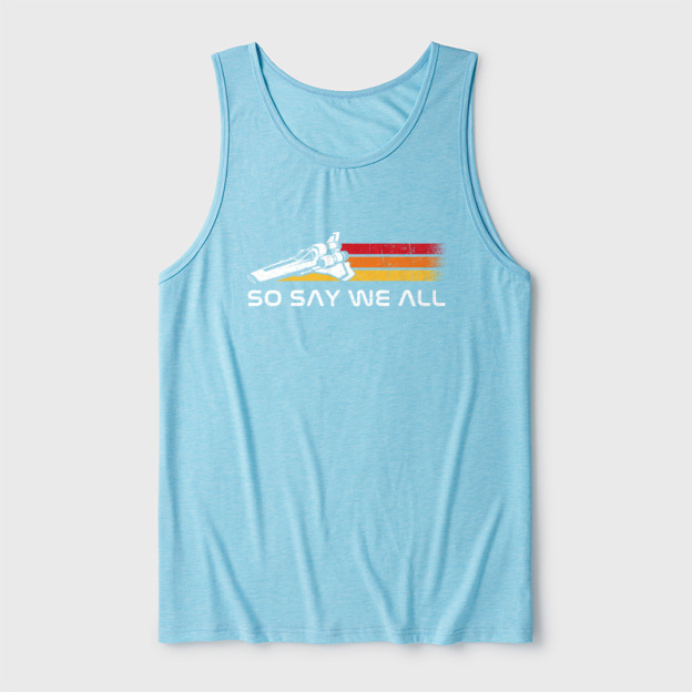 So Say We All Ultra Soft Heather Tank