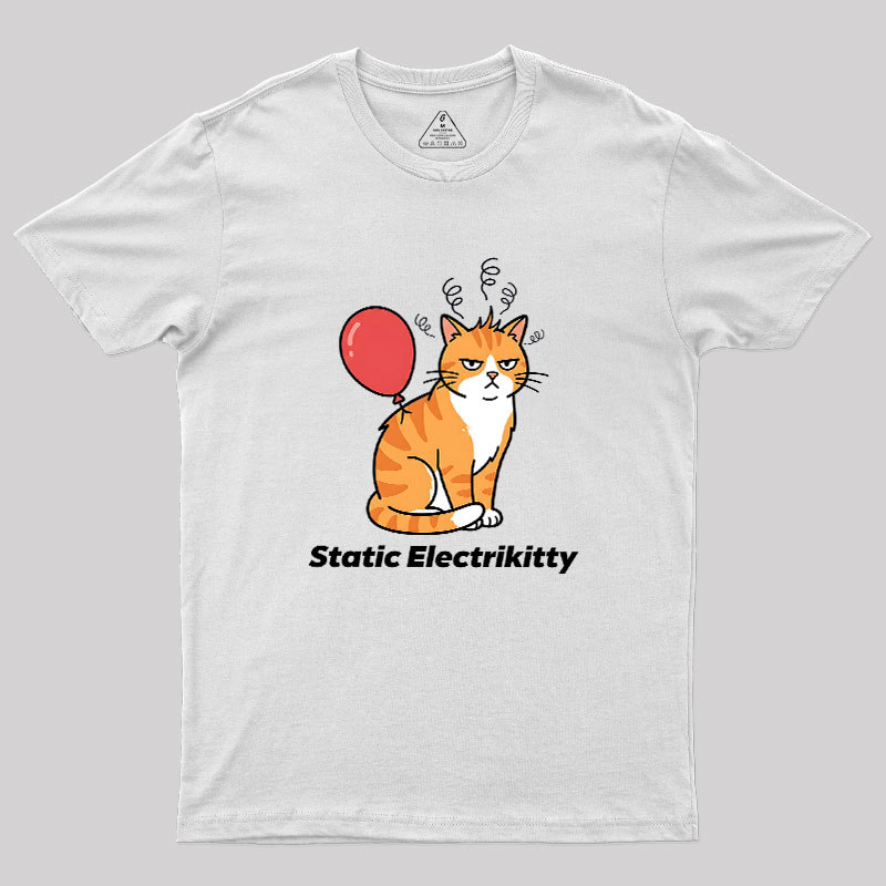 Static Electrikitty Geek T-Shirt