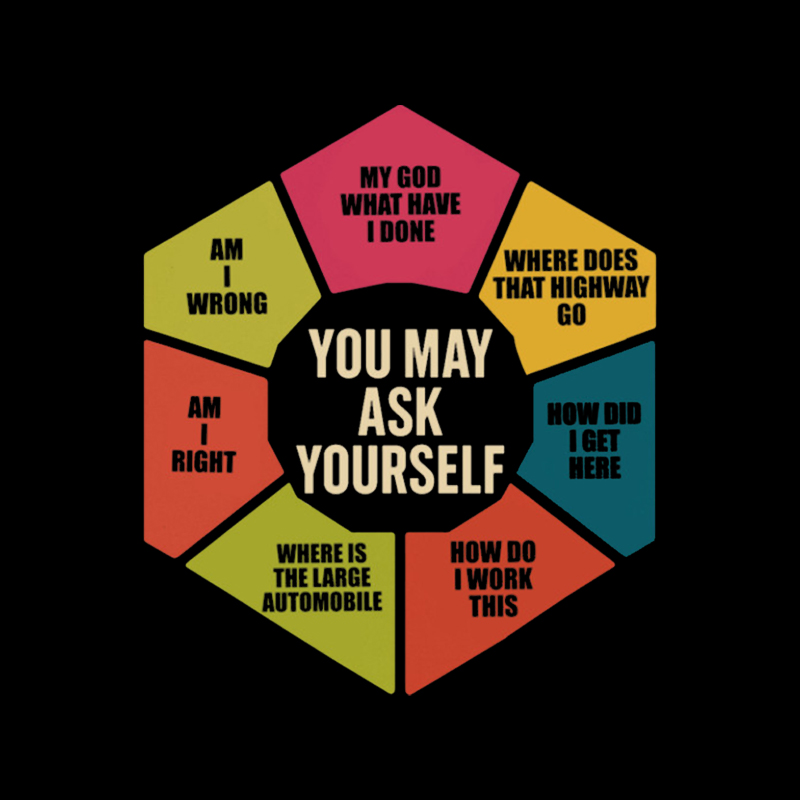 You May Ask Yourself 2.0 Geek T-Shirt