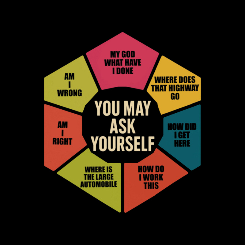 You May Ask Yourself 2.0 Geek T-Shirt