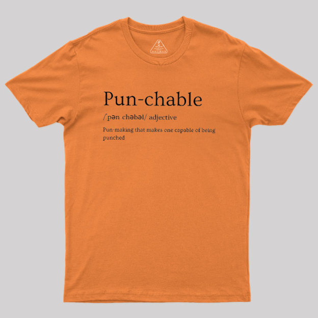 Pun-chable Geek T-Shirt