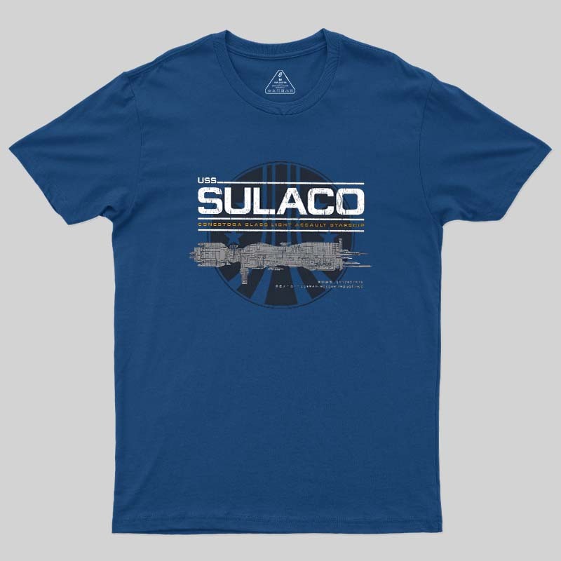 USS Sulaco Aliens Geek T-Shirt
