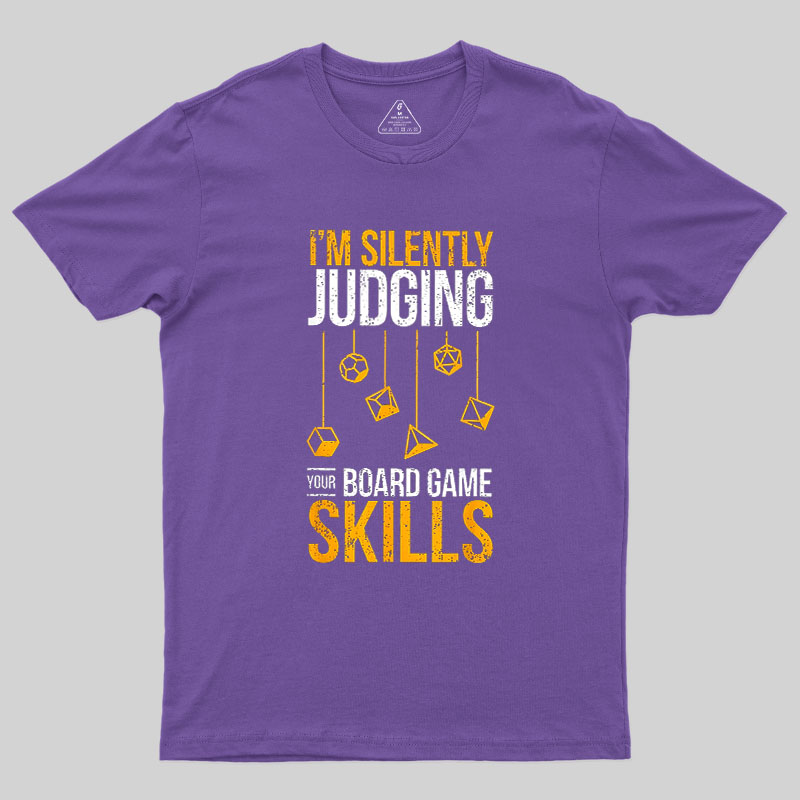 Silent Judgement Geek T-Shirt