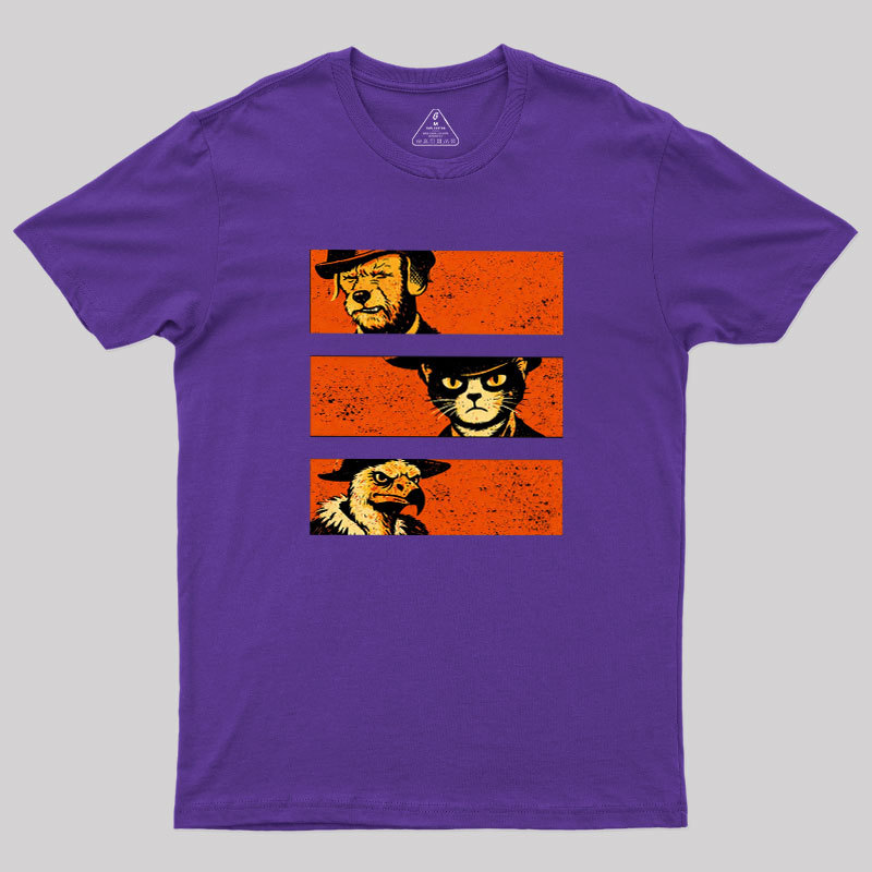 The Good The Bad And The Ugly Geek T-Shirt