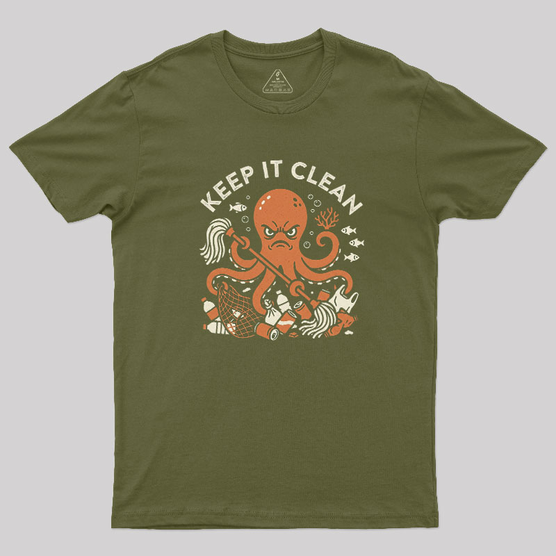 Keep It Clean Geek T-Shirt