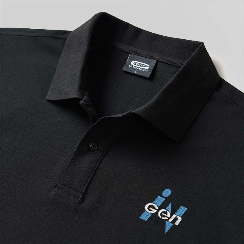 Ingen Geek Embroidered Polo Shirts