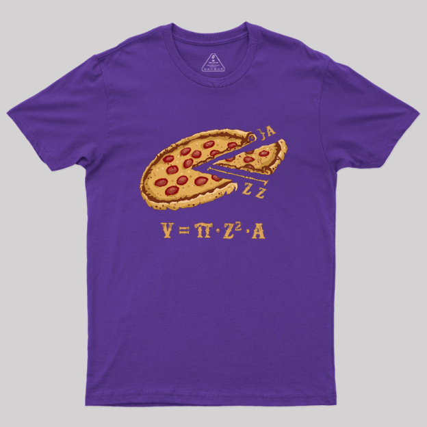 The Volume of Pizza Geek T-Shirt