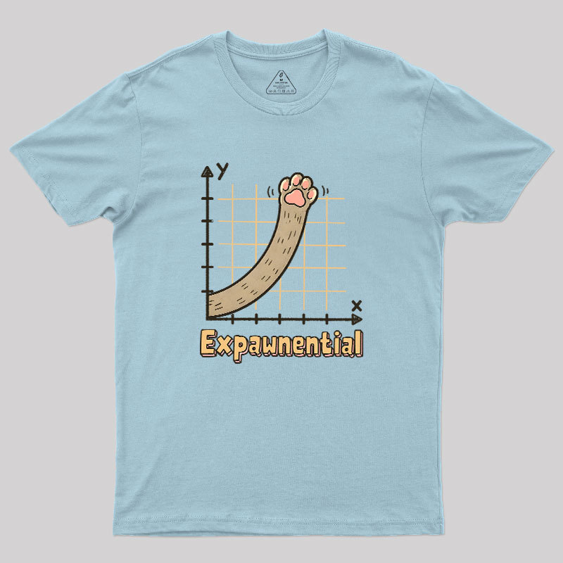 Expawnential Geek T-Shirt