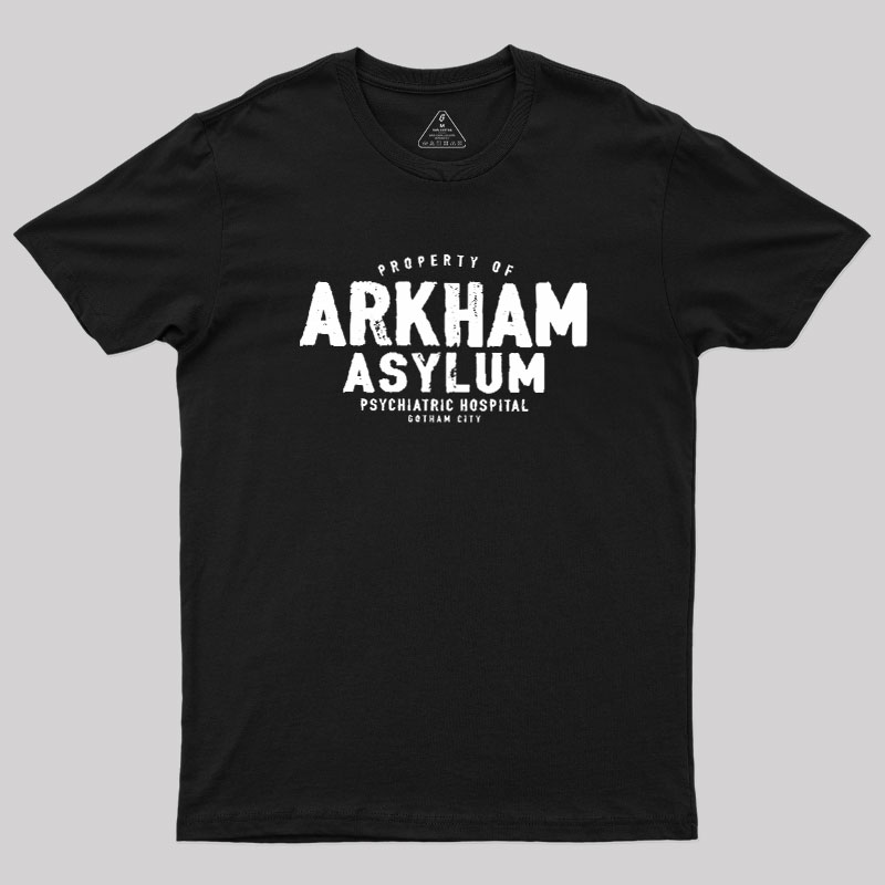 Arkham Asylum Geek T-Shirt