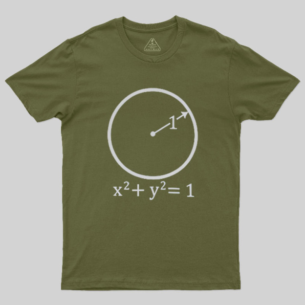 Unit Circle Math Geek T-Shirt