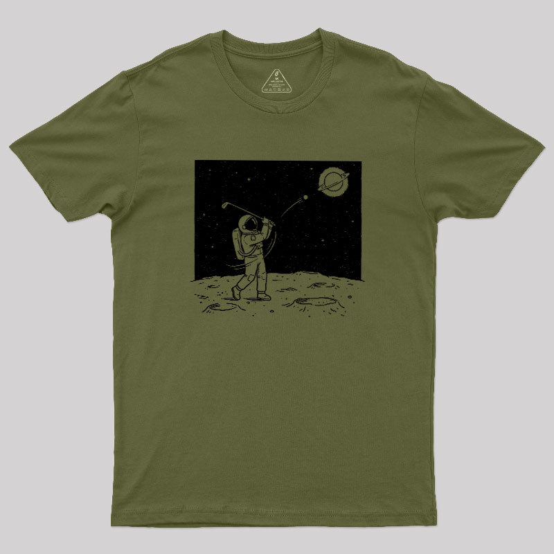 Space Golf Geek T-Shirt