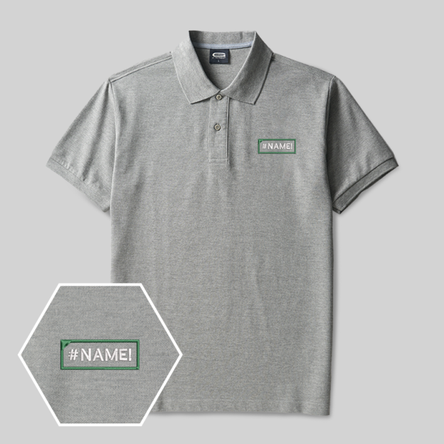 #NAME! Geek Embroidered Polo Shirts