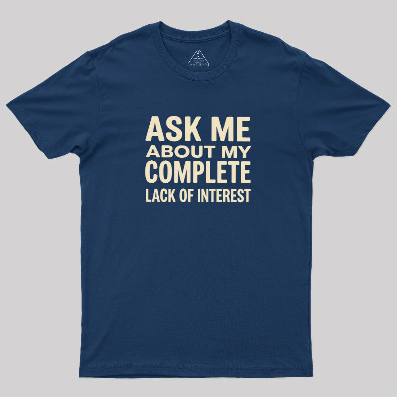 Interest Not Found Geek T-Shirt