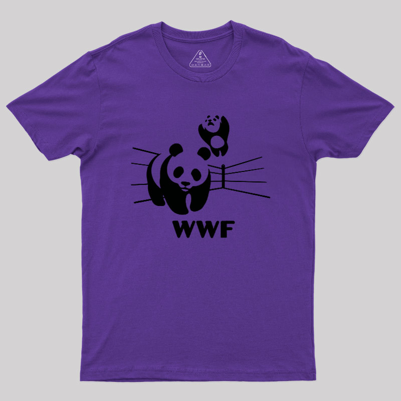 Funny WWF Pandas Geek T-Shirt