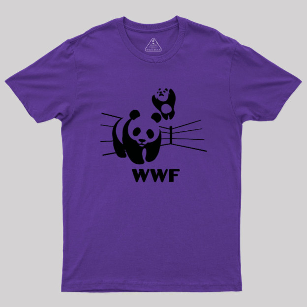 Funny WWF Pandas Geek T-Shirt