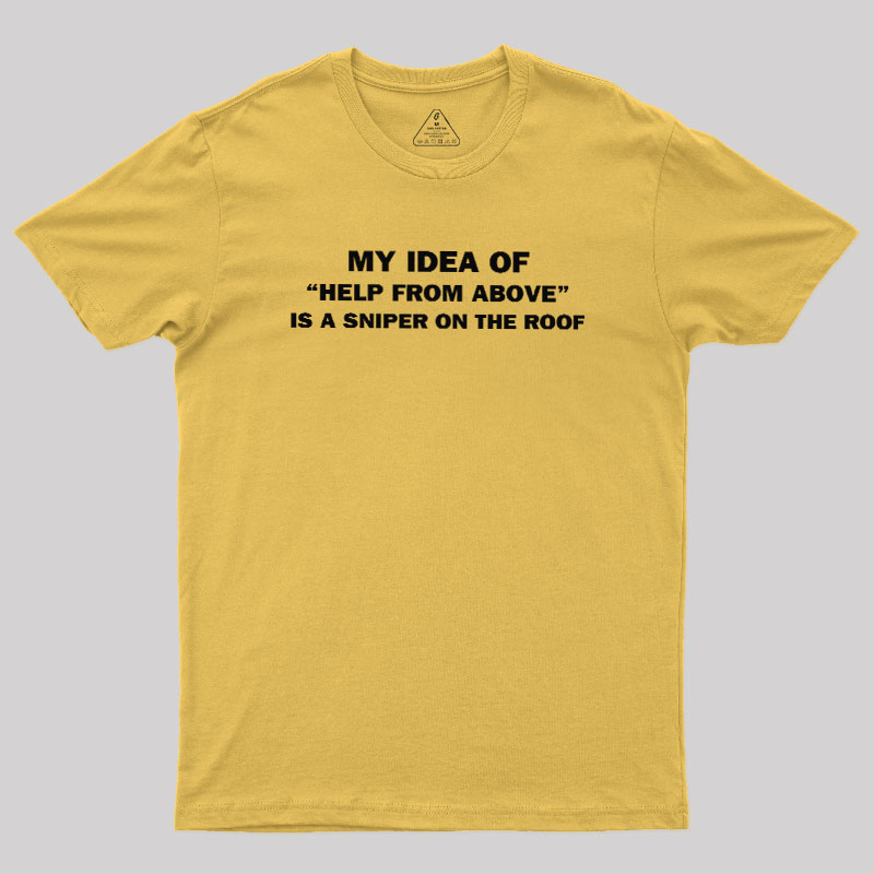 Help from Above Geek T-Shirt