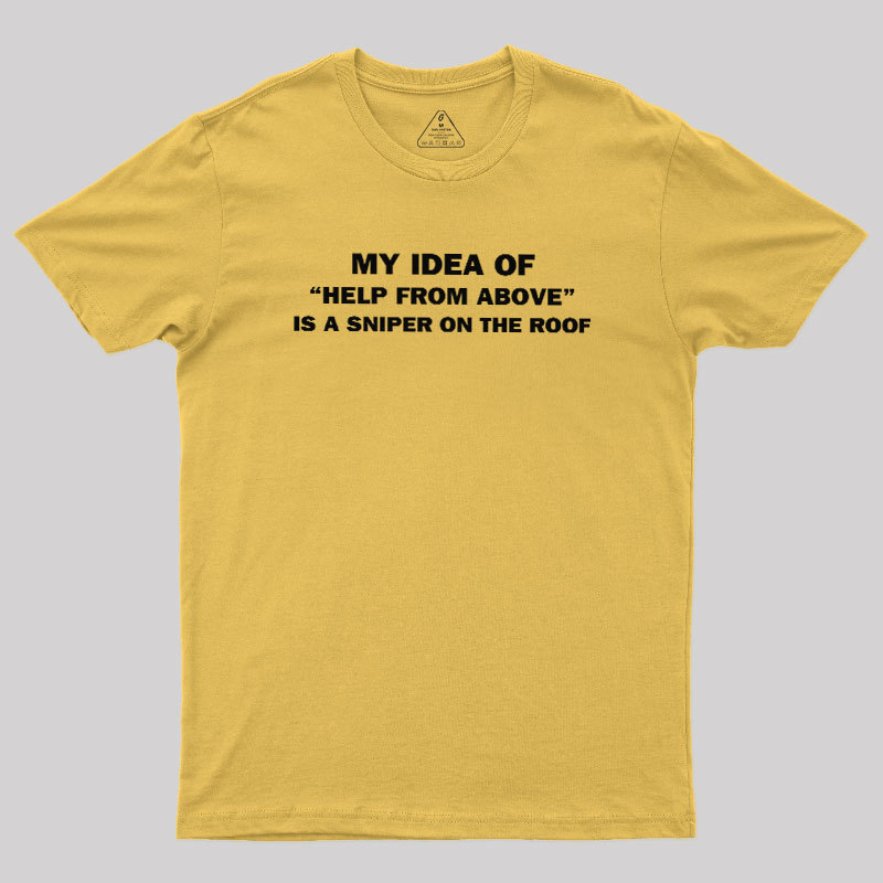 Help from Above Geek T-Shirt