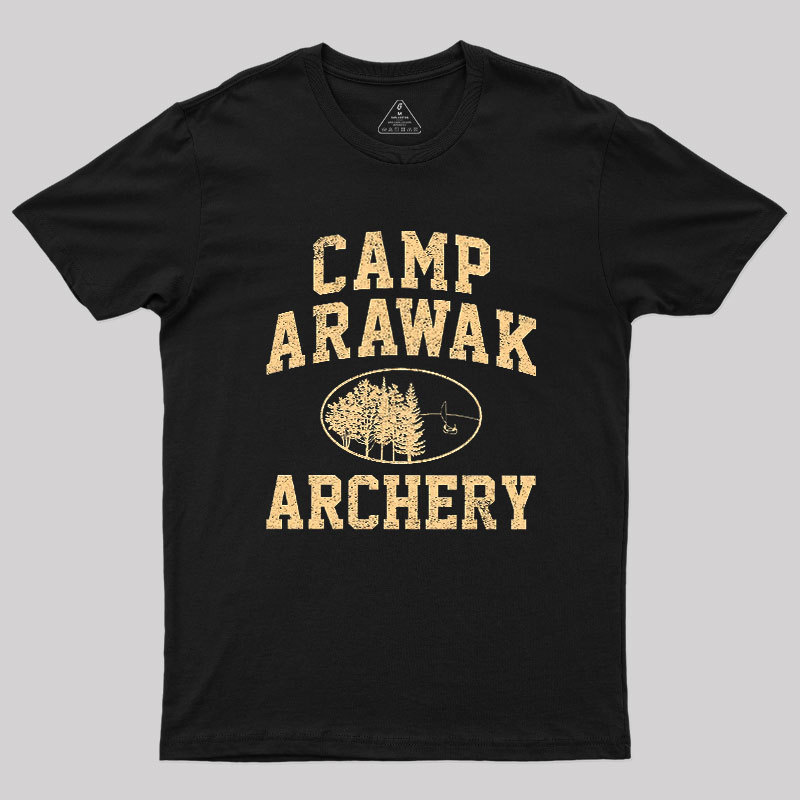 Camp Arawak Summer Camp Geek T-Shirt