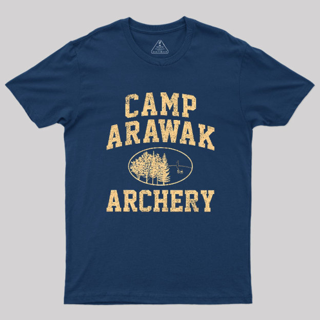 Camp Arawak Summer Camp Geek T-Shirt